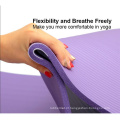 Yugland de alta qualidade novo design pilates yoga natural anti-deslizamento NBR Rubber Yoga tapetes